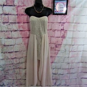 Windsor NWT Tube High Low Dress Mauve M